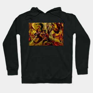 Passionate Abstract Background Hoodie